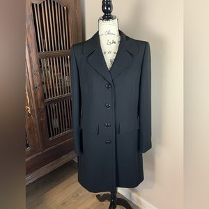 Le Suit Black Long Dress Jacket